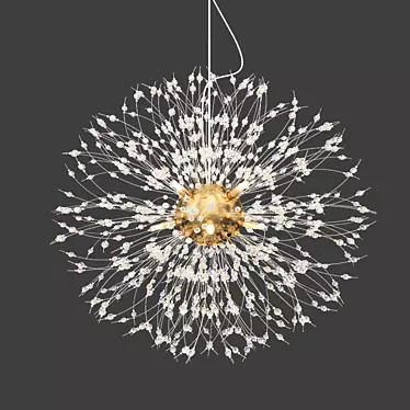 Elegant Dali Chandelier 3D model image 1 