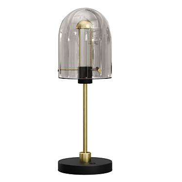 Sleek LED Table Lamp: Century 3D model image 1 