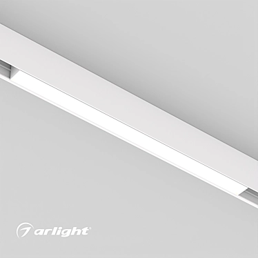 Lamp MAG-FLAT-45-L605-18W: Quality Lighting for Magnetic Track Systems (45mm Width) 3D model image 1 