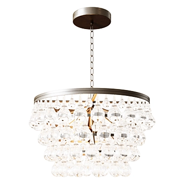 Elegant Bolzano Chandelier 3D model image 1 