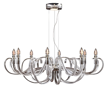 Modern Elegance: Atlanta Chandelier by Maytoni 3D model image 1 