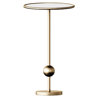 Eichholtz Brass Coffee Table 3D model image 1 