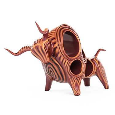 Decorative figurine of a bull