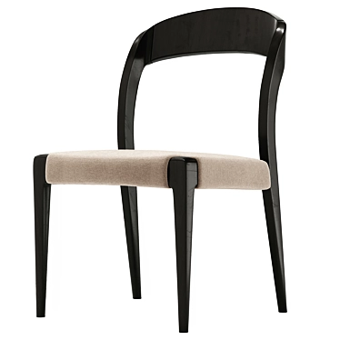 Elegant Gunilla Dining Chair: Hamilton Conte 3D model image 1 