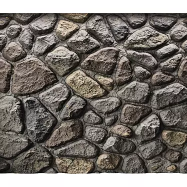 Seamless Stone Texture | PBR Material 3D model image 1 