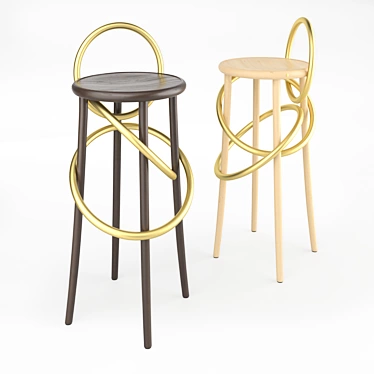 Cirque Laton GTV Thonet Vienna Bar Stool