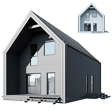 Modular Home OK MAX 3 3D model image 1 