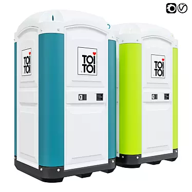 TOI FRESH: Portable Odorless Dry Closet 3D model image 1 