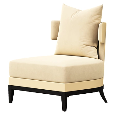 Luxury GOODWIN Armchair 3D model image 1 