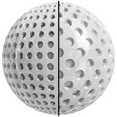 Polka Dot Plastic Texture | Seamless | 4K 3D model image 1 