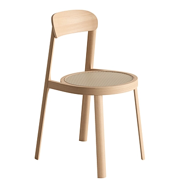 Elegant Skrivo Chair: Brulla 3D model image 1 