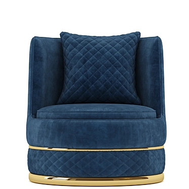 Elegant Mary Armchair: Stylish and Comfortable 3D model image 1 