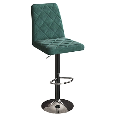 Arion Chrome Bar Stool 3D model image 1 