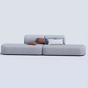 Comfy Chic Sofa 3D model image 1 