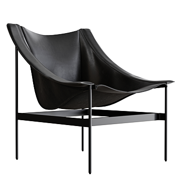 Bludot Heyday Lounge Chair: Modern Elegance for Ultimate Comfort! 3D model image 1 