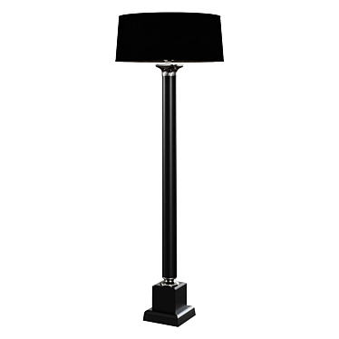 Elegant Eichholtz Monaco Floor Lamp 3D model image 1 