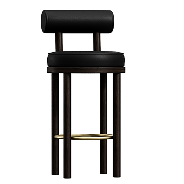 Moca Luxe Bar Stool 3D model image 1 