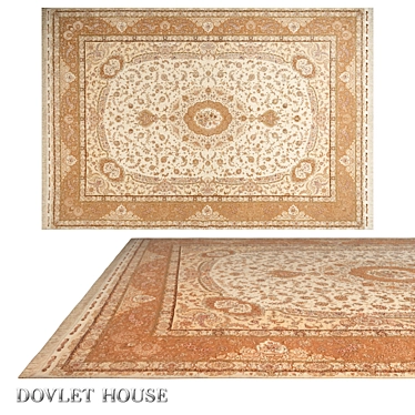 Title: Dovlet House Carpet (Art 16218) 3D model image 1 