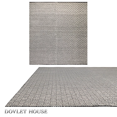 Title: Luxury Wool Carpet - DOVLET HOUSE 3D model image 1 