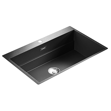 Blanco ETAGON 8 - Premium Stainless Steel Sink 3D model image 1 