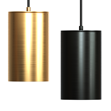 Contemporary Tex Design Lamp 3D model image 1 