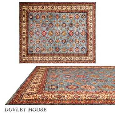 Luxury Wool Carpet | DOVLET HOUSE Art 16268 3D model image 1 
