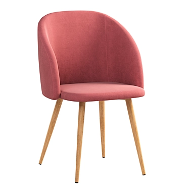 Trendy Toulon Deephouse Chair 3D model image 1 