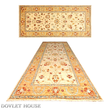 () DOVLET HOUSE Wool Runner (Art. 16284) 3D model image 1 