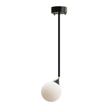 Sleek Pendant Light: Periscope 3D model image 1 