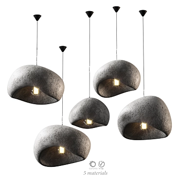 Khmara Lamp Set | 3D Model & Textures 3D model image 1 