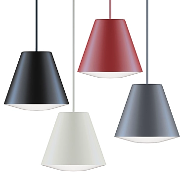 Contemporary Hay SINKER Pendant Light 3D model image 1 