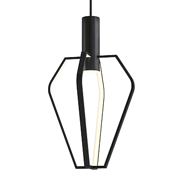 Modern Spider LED Pendant Light 3D model image 1 