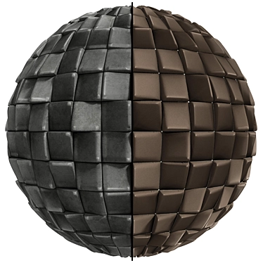 FB144 Stone Panel Covering: Premium Quality Seamless 4K Texture 3D model image 1 