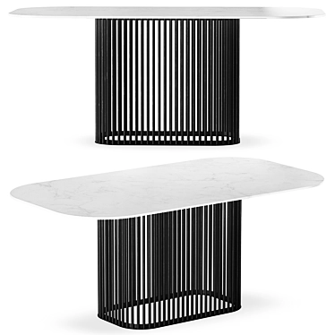 Modern Designer Dining Table Rhea 3D model image 1 