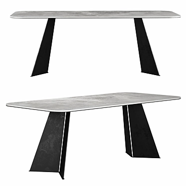 Modern Designer Dining Table by Art Interioors 3D model image 1 