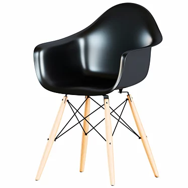 Modern Chair DAW: Sleek & Stylish 3D model image 1 