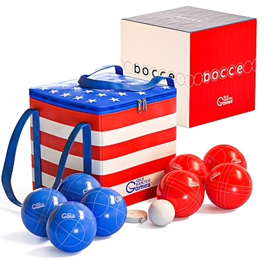 Title: Ultimate Bocce Set - Idle Banter Games 3D model image 1 