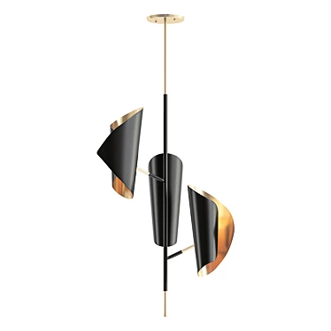 Sleek CIGALE Pendant Light 3D model image 1 