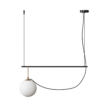 Artemide NH Suspension Lamp 3D model image 1 