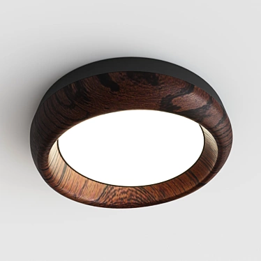 InoDesign Runis Ceiling Light Black 44.4512 - Sleek and Modern 3D model image 1 