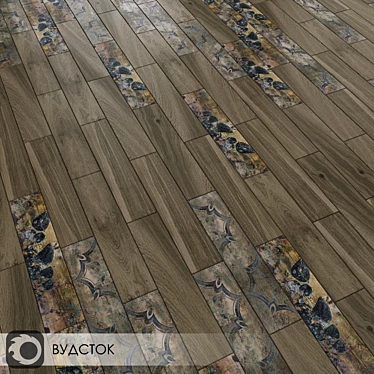 Vudstok Ceramic Wall Tiles - Matte Finish 3D model image 1 