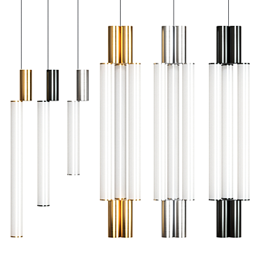 Signal Collection: Sleek and Stylish Pendant Lights 3D model image 1 