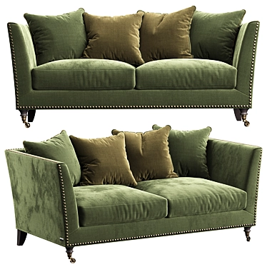 Victory Classic Sofa: Perfection in Proportions 3D model image 1 