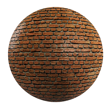 Sleek 3D Brick Loft Texture 3D model image 1 