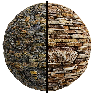 Seamless Stone Covering Texture 3D model image 1 