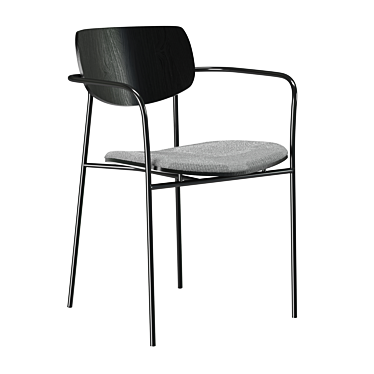 Stylish LA FORMA MAUREEN Chair 3D model image 1 