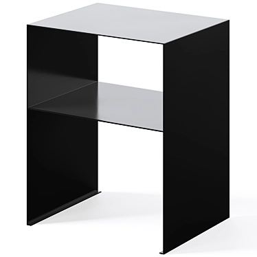  House Doctor Side Table FARI: Sleek & Stylish Black Accent 3D model image 1 