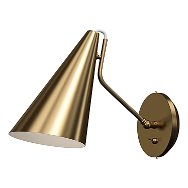 Elegant VC Light Wall Lamp 3D model image 1 