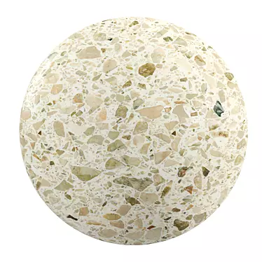 HD PBR Terrazzo Material Set 3D model image 1 