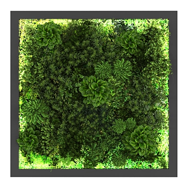 Versatile Vertical Garden System 3D model image 1 